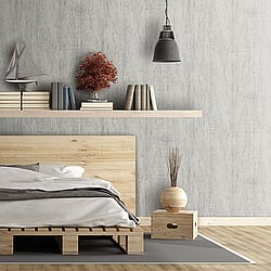 Galerie Wallcoverings Product Code 21019 - Skagen Wallpaper Collection - Grey Colours - Rustic Script Design