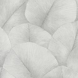 Galerie Wallcoverings Product Code 34509 - The New Design Book Wallpaper Collection - Grey Colours - Palm Leaf Design