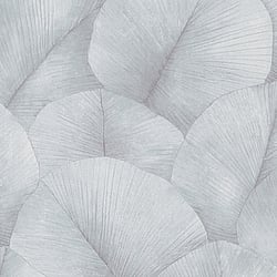 Galerie Wallcoverings Product Code 34512 - The New Design Book Wallpaper Collection - Grey, Blue Colours - Palm Leaf Design