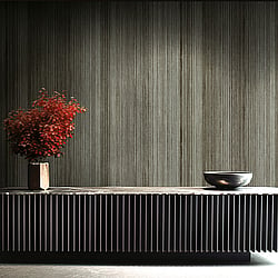 Galerie Wallcoverings Product Code 43859 - Structura Wallpaper Collection - Black Colours - VERTICALE ISTINTO Design