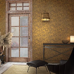 Galerie Wallcoverings Product Code 91927 - Natural Opulence Wallpaper Collection - Gold Colours - Clay Design