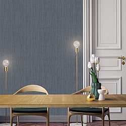 Galerie Wallcoverings Product Code AL26210 - Shades Of Colour Wallpaper Collection - Dark blue Colours - Uni textile Design