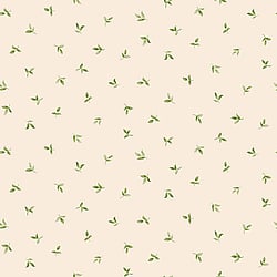 Galerie Wallcoverings Product Code G45436 - Just Kitchens Wallpaper Collection - Taupe Green Colours - Leaf Toss Design