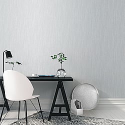 Galerie Wallcoverings Product Code G67681 - Special Fx Wallpaper Collection - Silver Colours - Vertical Textile Design