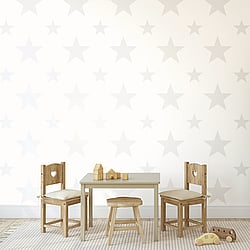 Galerie Wallcoverings Product Code SS21257 - Style Sisters Classic Wallpaper Collection -  Double Star Pearl Design