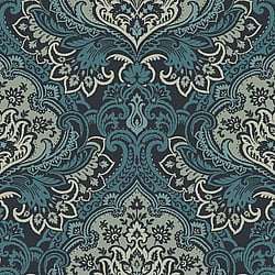 Galerie Wallcoverings Product Code TJ40712 - Mulberry Tree Wallpaper Collection - Blue Colours - Logan Design