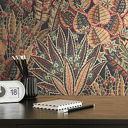 Galerie Wallcoverings Product Code WH30140 - Welcome Home Wallpaper Collection - Multi-coloured Colours - Bohemian Floral Design