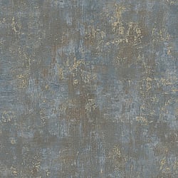 Galerie Wallcoverings Product Code WH30179 - Welcome Home Wallpaper Collection - Blue Colours - Distressed Metallic Texture Design