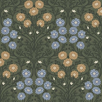 Galerie Wallcoverings Product Code 14019 - Ekbacka Wallpaper Collection - Green Colours -  