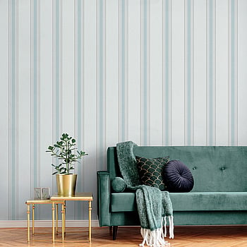 Galerie Wallcoverings Product Code 1909-1 - Spring Blossom Wallpaper Collection - Turqouise Colours -  