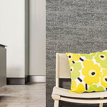 Galerie Wallcoverings Product Code 23312 - Marimekko 5 Wallpaper Collection - Black Beige Colours -  