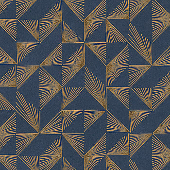 Galerie Wallcoverings Product Code 31844 - Imagine Wallpaper Collection - Blue Gold Colours -  