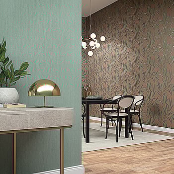 Galerie Wallcoverings Product Code 32205 - Avalon Wallpaper Collection - Green Brown Colours -  