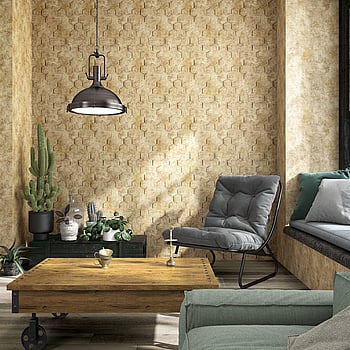 Galerie Wallcoverings Product Code 34163 - Loft 2 Wallpaper Collection - Brown Colours -  