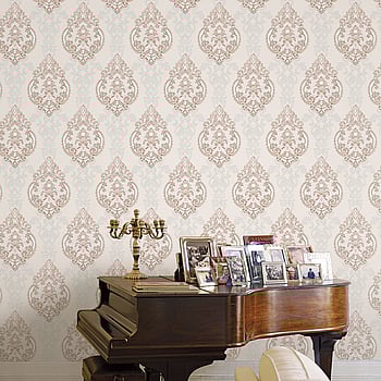 Galerie Wallcoverings Product Code 42524 - Opulence Wallpaper Collection - Pink Colours -  