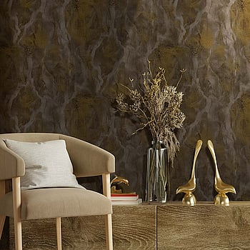 Galerie Wallcoverings Product Code 42579 - Italian Textures 3 Wallpaper Collection - Brown Gold Colours -  