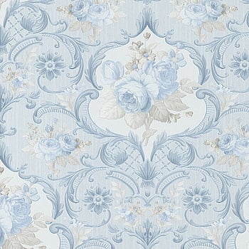 Galerie Wallcoverings Product Code 58267 - Classique Wallpaper Collection - Blue Grey Colours -  