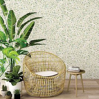 Galerie Wallcoverings Product Code 7375 - Evergreen Wallpaper Collection - Green Mica Colours -  