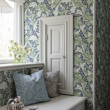 Galerie Wallcoverings Product Code 82014 - Hidden Treasures Wallpaper Collection - Blue green Colours -  