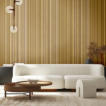 Galerie Wallcoverings Product Code 91950 - Energy Wallpaper Collection - Brown, Gold Colours -  