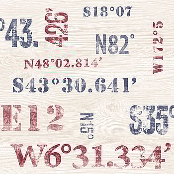 Galerie Wallcoverings Product Code G23330 - Deauville 2 Wallpaper Collection - Navy Blue Red White Colours -  