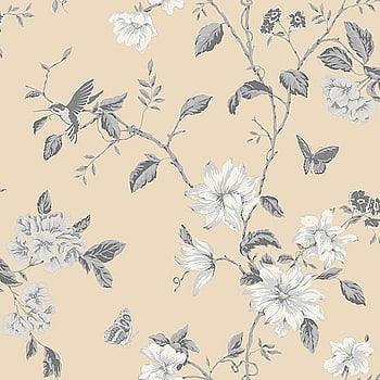 Galerie Wallcoverings Product Code G34305 - English Florals Wallpaper Collection -   