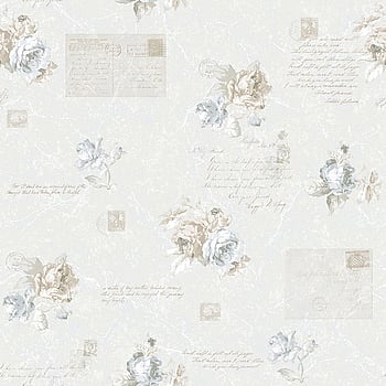Galerie Wallcoverings Product Code G56140 - Country Cottage Wallpaper Collection - Blue Green Beige Colours -  