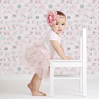 Galerie Wallcoverings Product Code G56538 - Just 4 Kids 2 Wallpaper Collection - Pink Colours -  