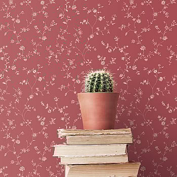Galerie Wallcoverings Product Code G67862 - Miniatures 2 Wallpaper Collection - Red Cream Colours -  
