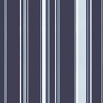 Galerie Wallcoverings Product Code G68056 - Smart Stripes 3 Wallpaper Collection - Navy, Blues Colours -  
