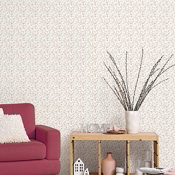 Galerie Wallcoverings Product Code G68717 - Miniatures 3 Wallpaper Collection - Rose,Taupe Colours -  