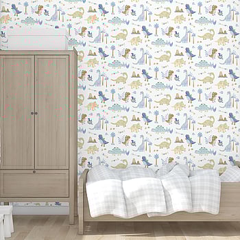 Galerie Wallcoverings Product Code G78363 - Tiny Tots 2 Wallpaper Collection - Blue Beige Colours -  