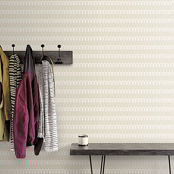 Galerie Wallcoverings Product Code GX37610 - Geometrix Wallpaper Collection - Tan Grey Colours -  