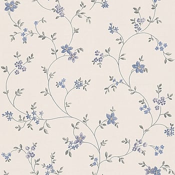 Galerie Wallcoverings Product Code MC61025 - Maison Charme Wallpaper Collection - Blue, Cream Colours -  