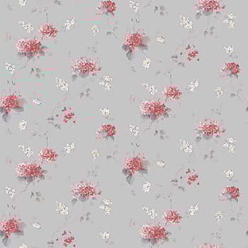 Galerie Wallcoverings Product Code PF38107 - Pretty Prints Wallpaper Collection - Pink, Grey, Beige Colours -  