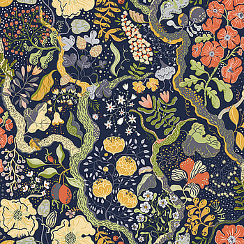 Galerie Wallcoverings Product Code S65101 - Sommarang 2 Wallpaper Collection - Blue Multi-coloured Colours -  