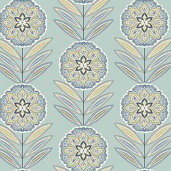 Galerie Wallcoverings Product Code TJ40208 - Mulberry Tree Wallpaper Collection - Blue Colours -  