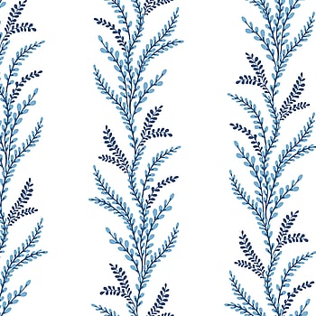 Galerie Wallcoverings Product Code TJ40502 - Mulberry Tree Wallpaper Collection - Blue Colours -  