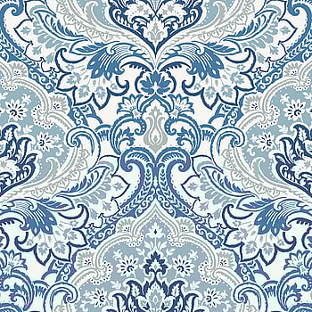 Galerie Wallcoverings Product Code TJ40702 - Mulberry Tree Wallpaper Collection - Blue Colours -  