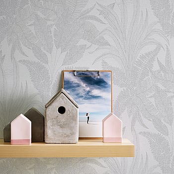 Galerie Wallcoverings Product Code WH30144 - Welcome Home Wallpaper Collection - White Colours -  